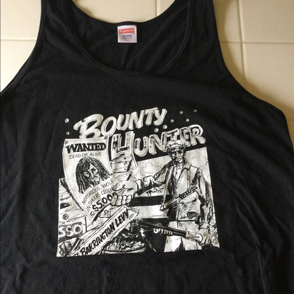 ❌SOLD❌ Supreme Barrington Levy Bounty Hunter Tank